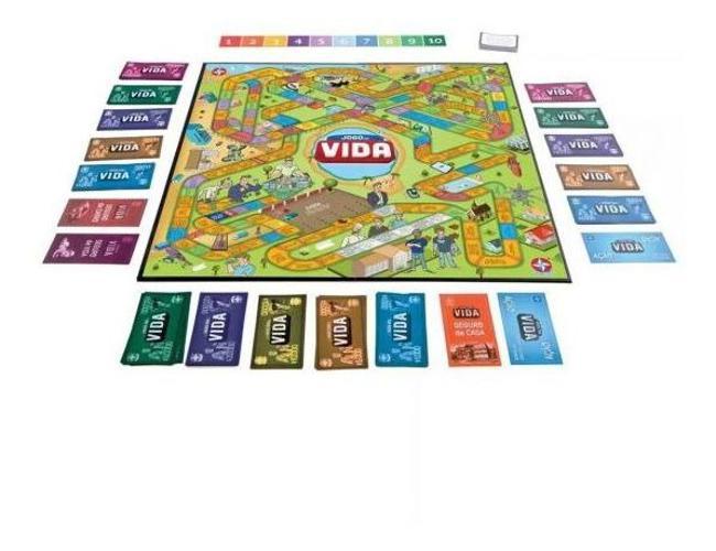 Miniatura Kit Jogos De Tabuleiro Banco Imobiliário E Jogo Da Vida