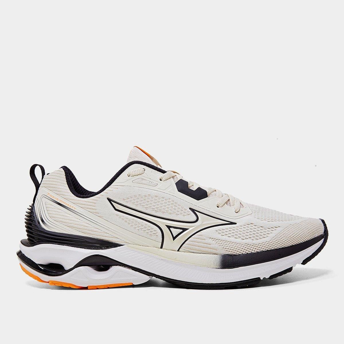 Miniatura Tênis Mizuno Wave Dynasty 7 Masculino Bege - 38