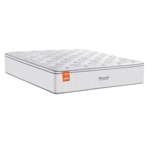 Miniatura Cama Box Casal King Size MGA Itaflex Colchão Inducol Montreal, Box Bipartido e Molas Ensacadas Europillow