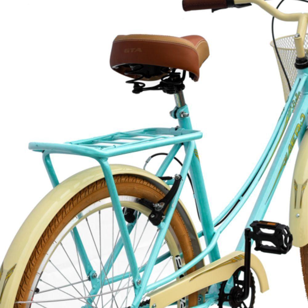 Miniatura Bicicleta Aero Aro 26 Bella Retro 359 Azul Tifanny