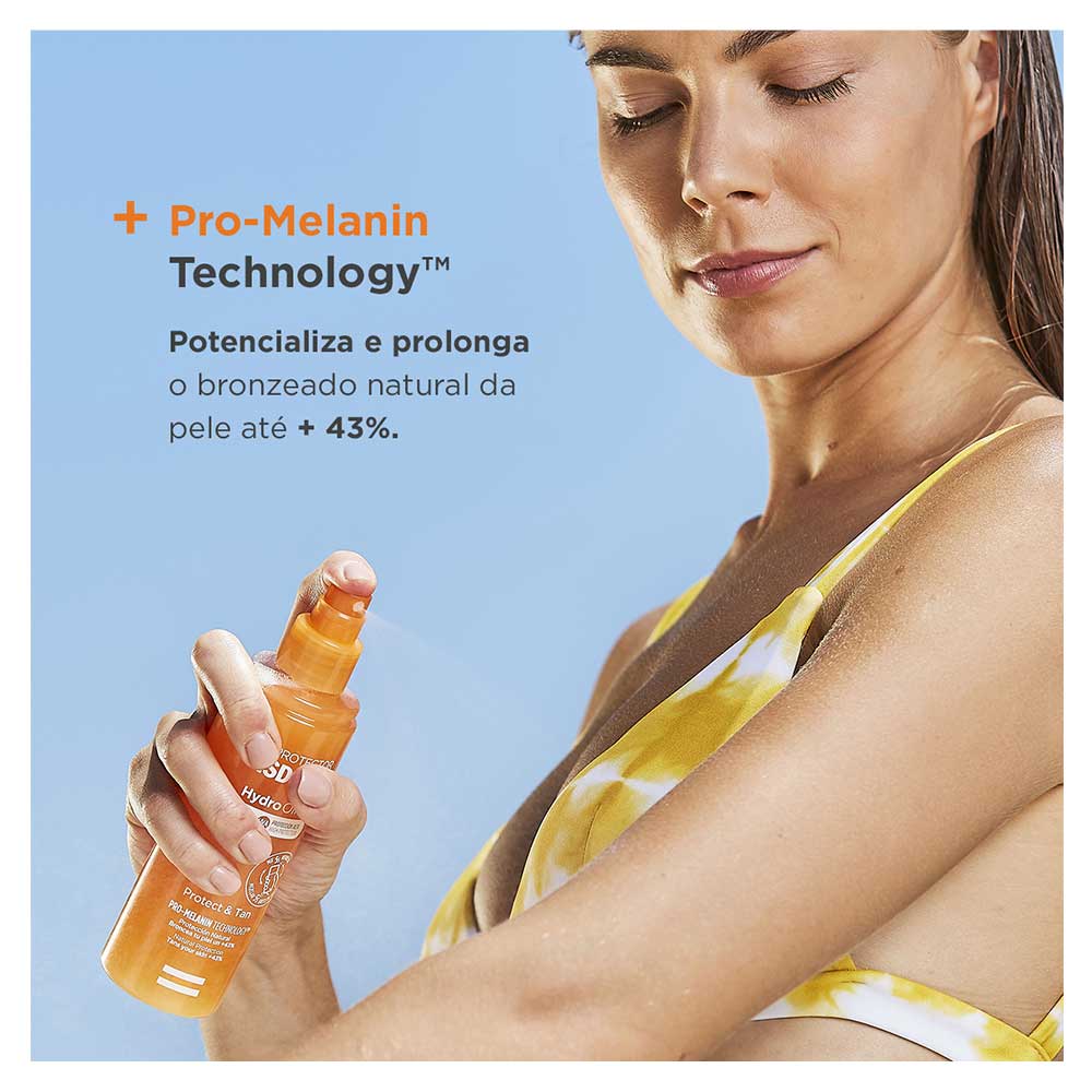 Miniatura Protetor Solar e Bronzeador ISDIN HydroOil FPS30 - 200ml