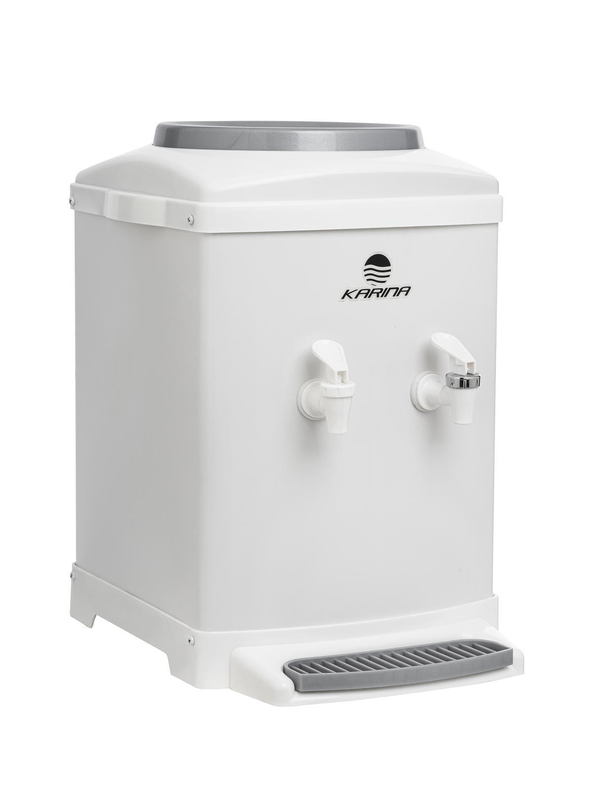 Miniatura Bebedouro Mesa Furador Galão Refrigerado Branco K21 Karina
