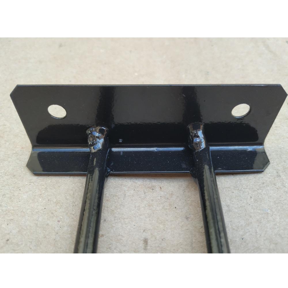 Miniatura Suporte Parede Vassouras/Rodos - Gancho Lavanderia 30cm