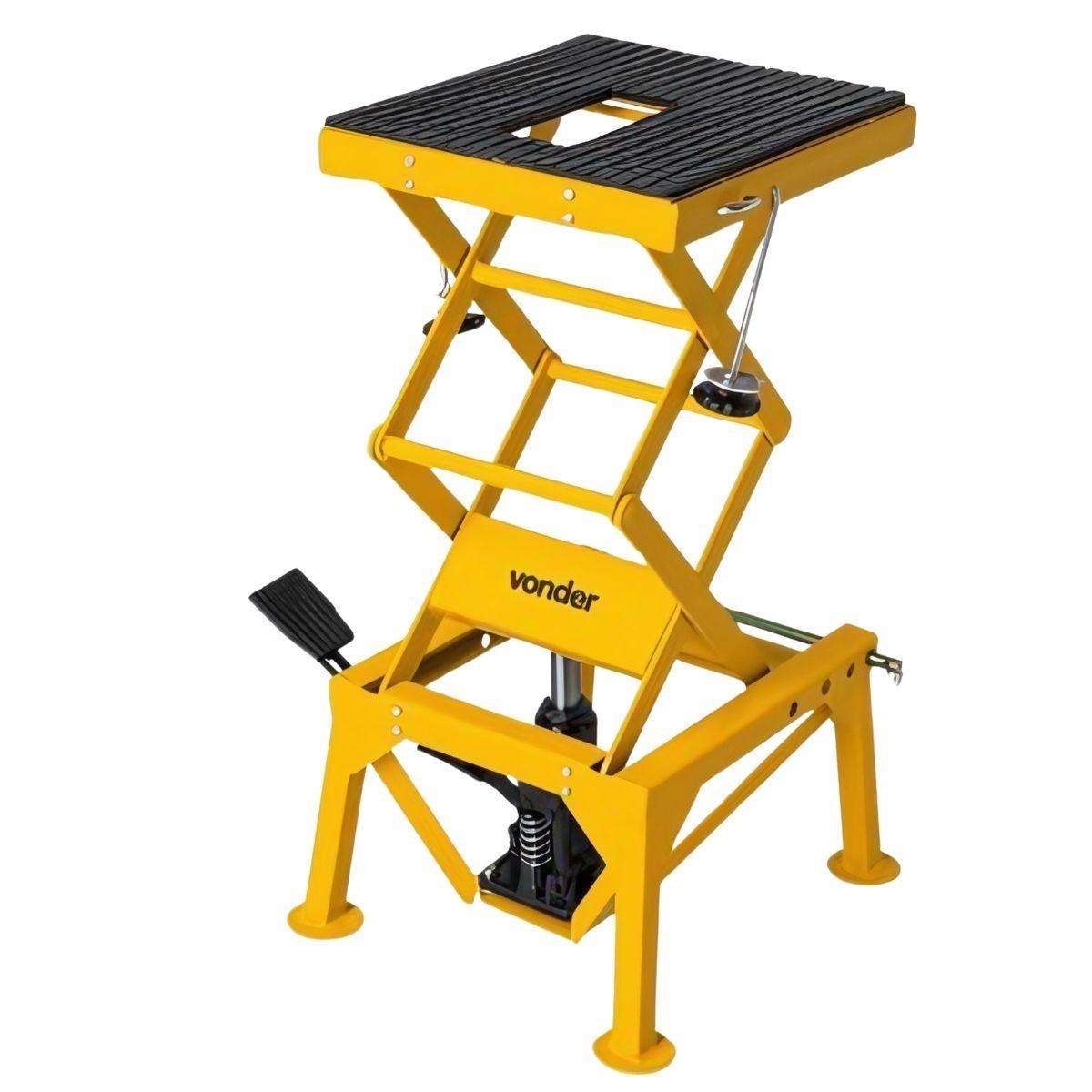 Miniatura Elevador Hidráulico Motos Motocross Off Road 130Kg Vonder