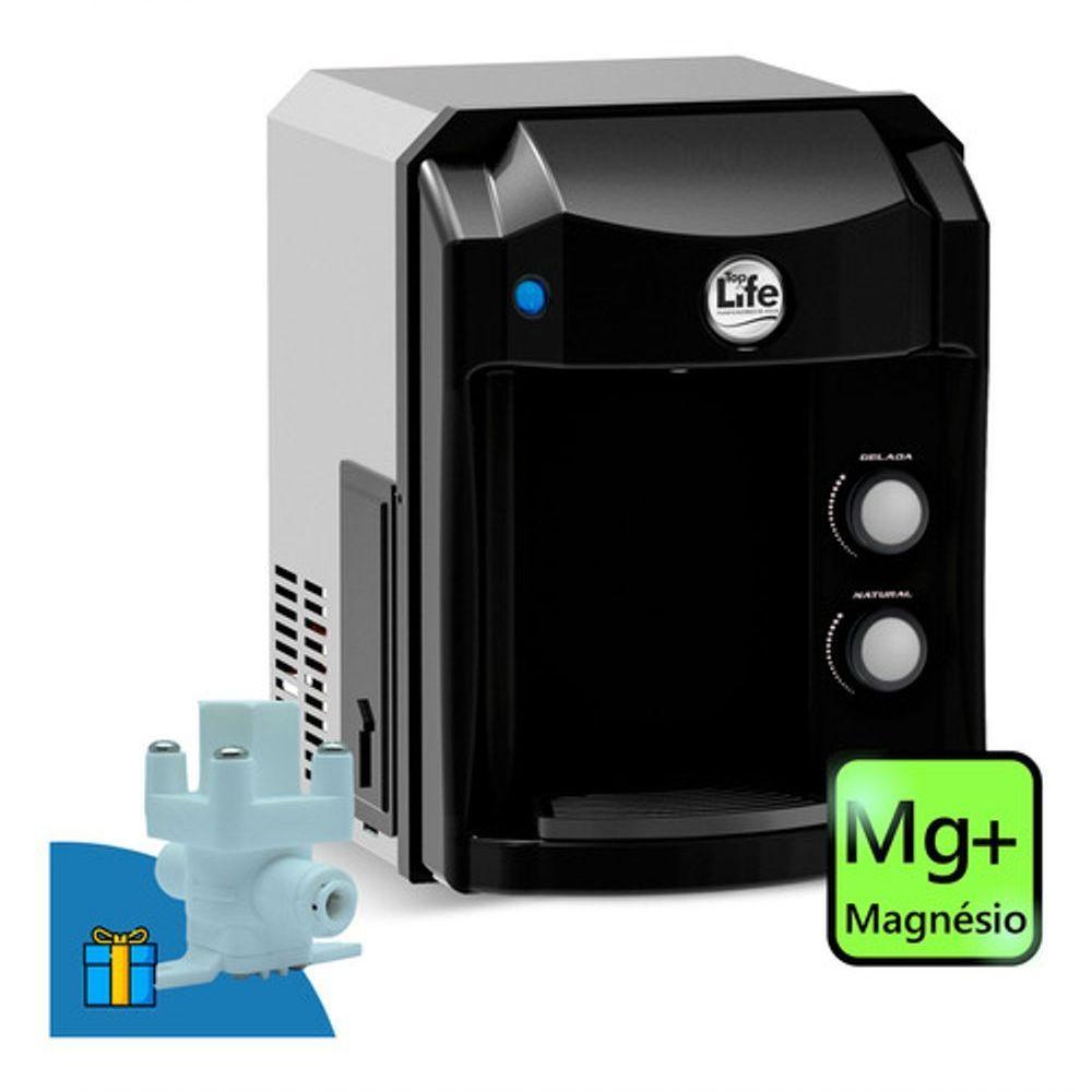 Miniatura Purificador De água Gelada Alcalina Ionizada C/ Magnésio Mg+ Voltagem:220v;cor:preto