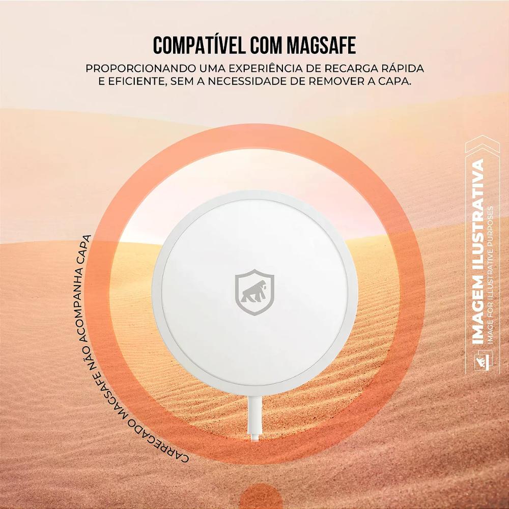 Miniatura Capa case capinha para iPhone 17 Pro Max - MagSafe Titanium Desert - Gshield