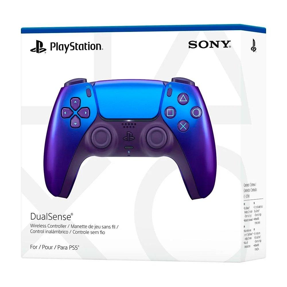 Miniatura Controle Sony DualSense PS5, Sem Fio, Chroma Indigo