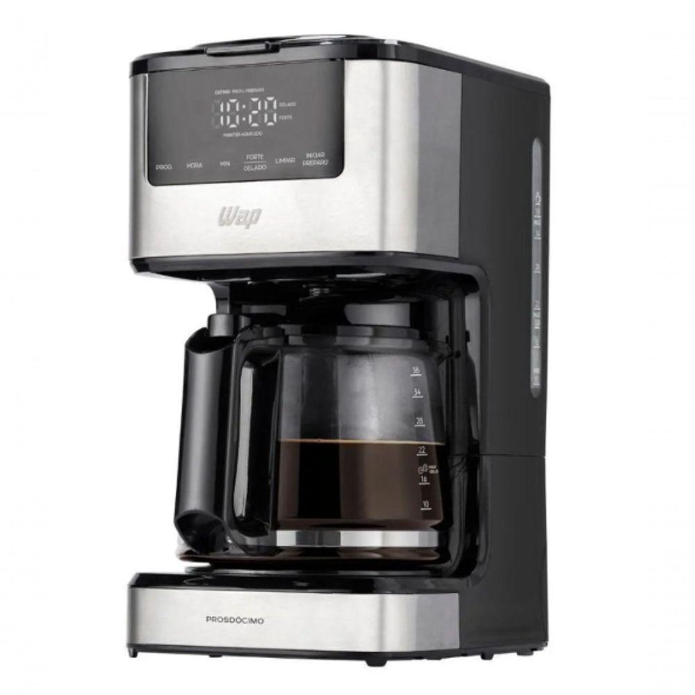 Miniatura Cafeteira Smart Coffee Wap Faz 38 Xicaras Painel Digital 600w 220V