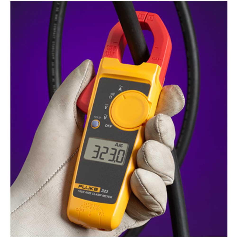 Miniatura Alicate Amperímetro True Rms Fluke 323