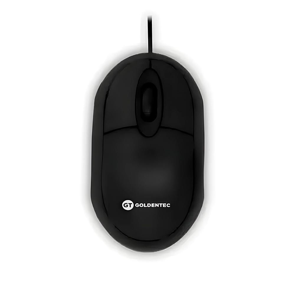 Miniatura Kit Teclado E Mouse Usb, 1.200 Dpi, Slim Goldentec Gt850