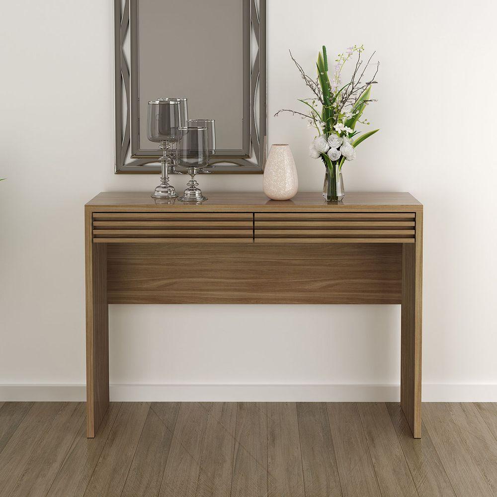 Miniatura Aparador Buffet Com Gavetas 1,20M Marrom Claro Natural