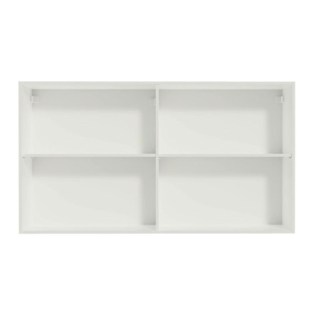 Armário de Cozinha Aéreo 120 cm 2 Portas Branco Reims Madesa Branco