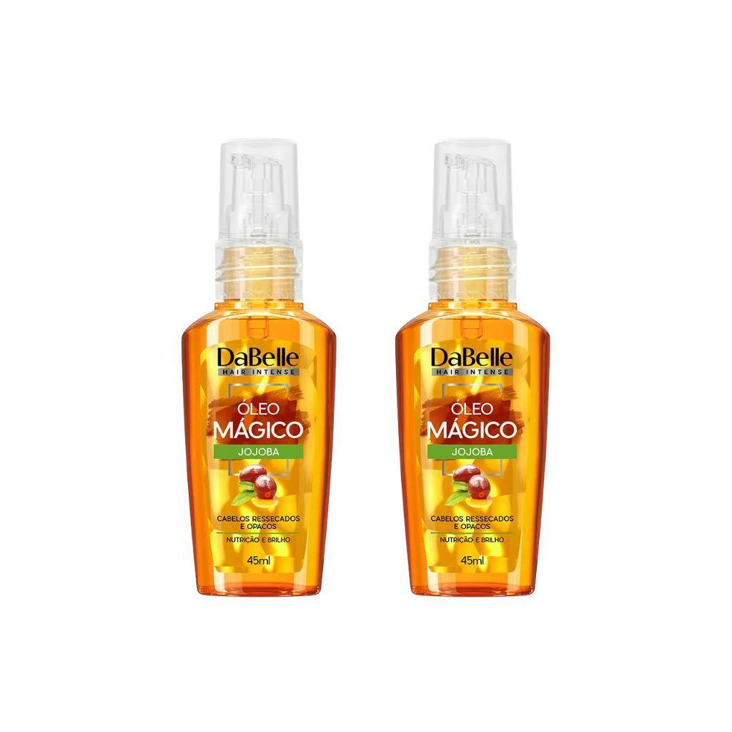 Miniatura Oleo Capilar Dabelle 45Ml Magico Jojoba - Kit Com 2Un