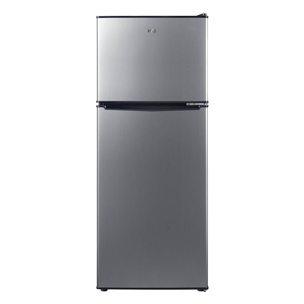 Miniatura Geladeira Refrigerador HQ Defrost 310 Litros Preto/Inox HQ-310RDF 220V