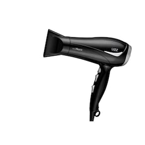 Miniatura Secador de Cabelos Lizz Duo Maxx Íon Ceramic 2000W Preto – Bivolt