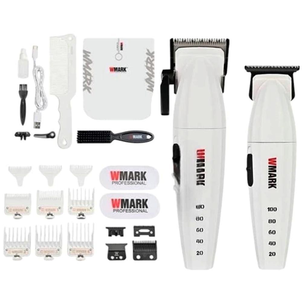 Miniatura Kit Profissional Corte Acabamento Wmark Ng 8632 Branco