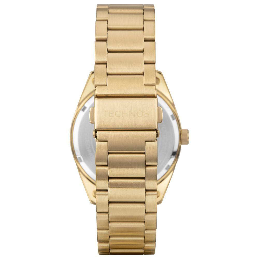 Miniatura Relógio Technos Masculino Riviera Dourado - 2317ag/1x 2317ag/1x