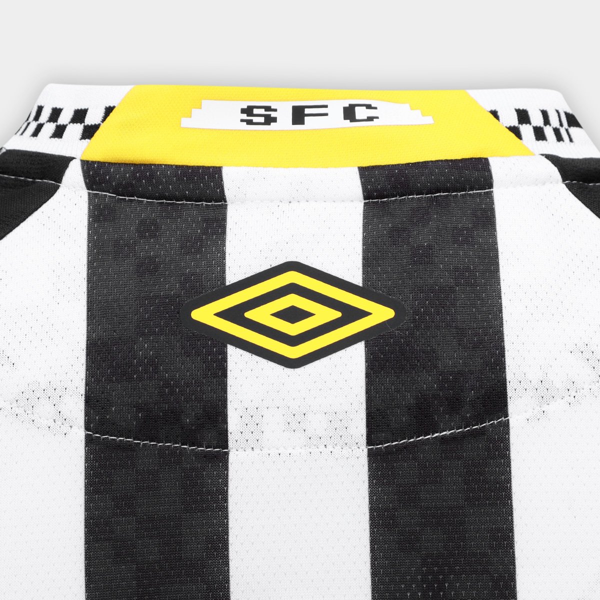 Camisa Santos II 25/26 s/n Umbro Jogador Feminina Preto+Branco - G