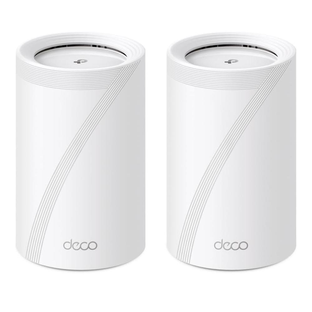Miniatura Roteador Mesh Wifi 7 2.5G Tri Band Tp Link Deco Be1000