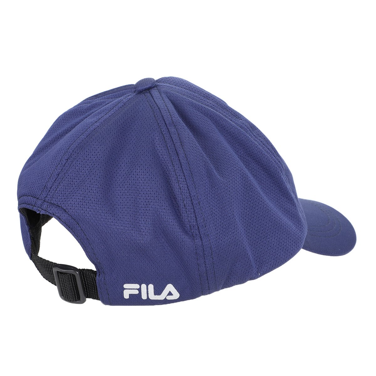 Miniatura Boné Fila Aba Curva Strapback Running Marinho