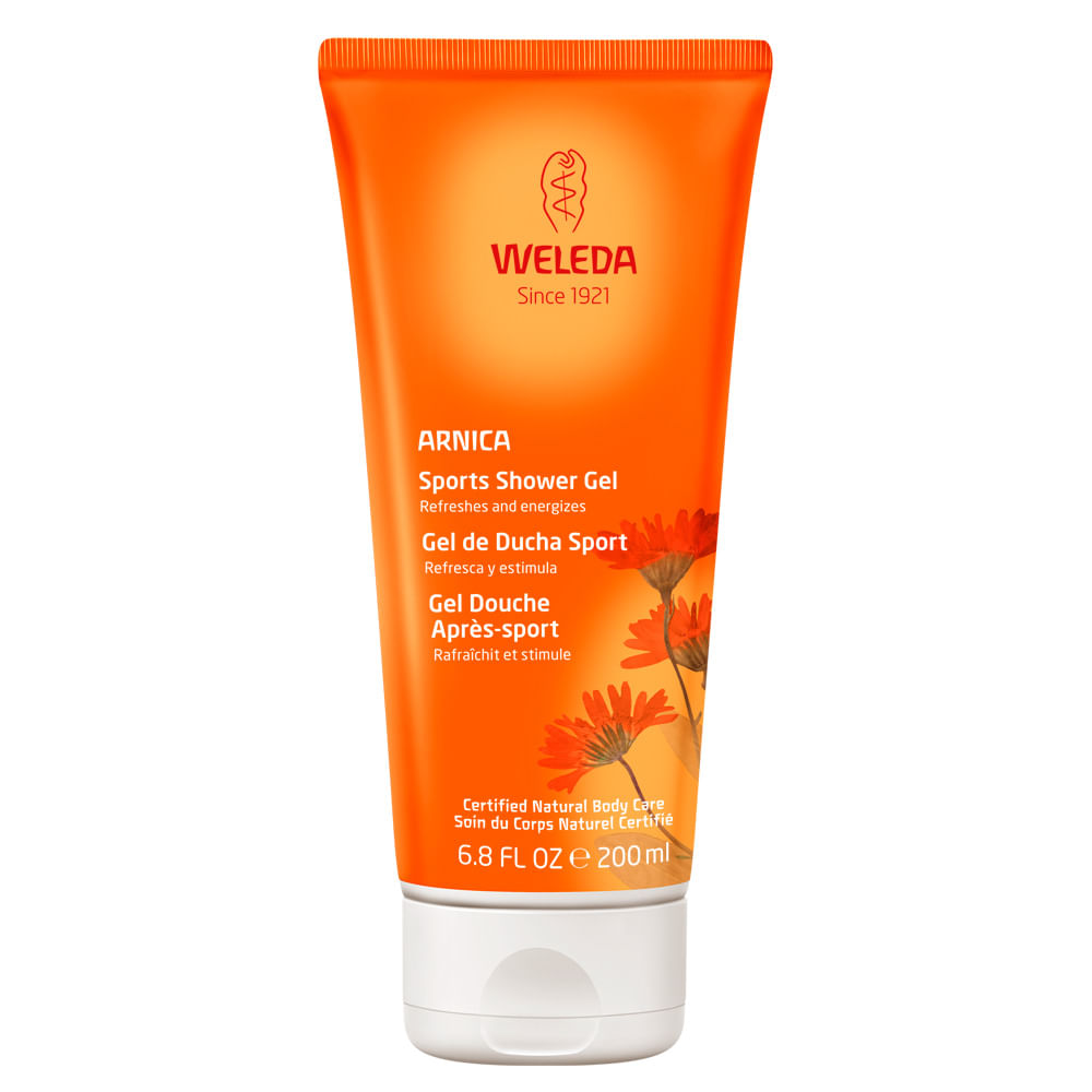 Miniatura Sabonete Líquido Corporal com Arnica Weleda 200ml