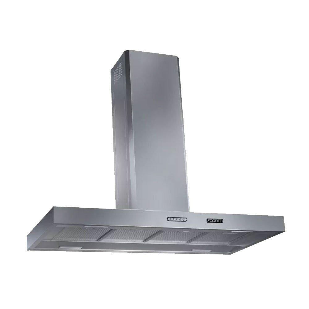 Miniatura Coifa Retangular Ilha 120cm Fogatti Inox 110v