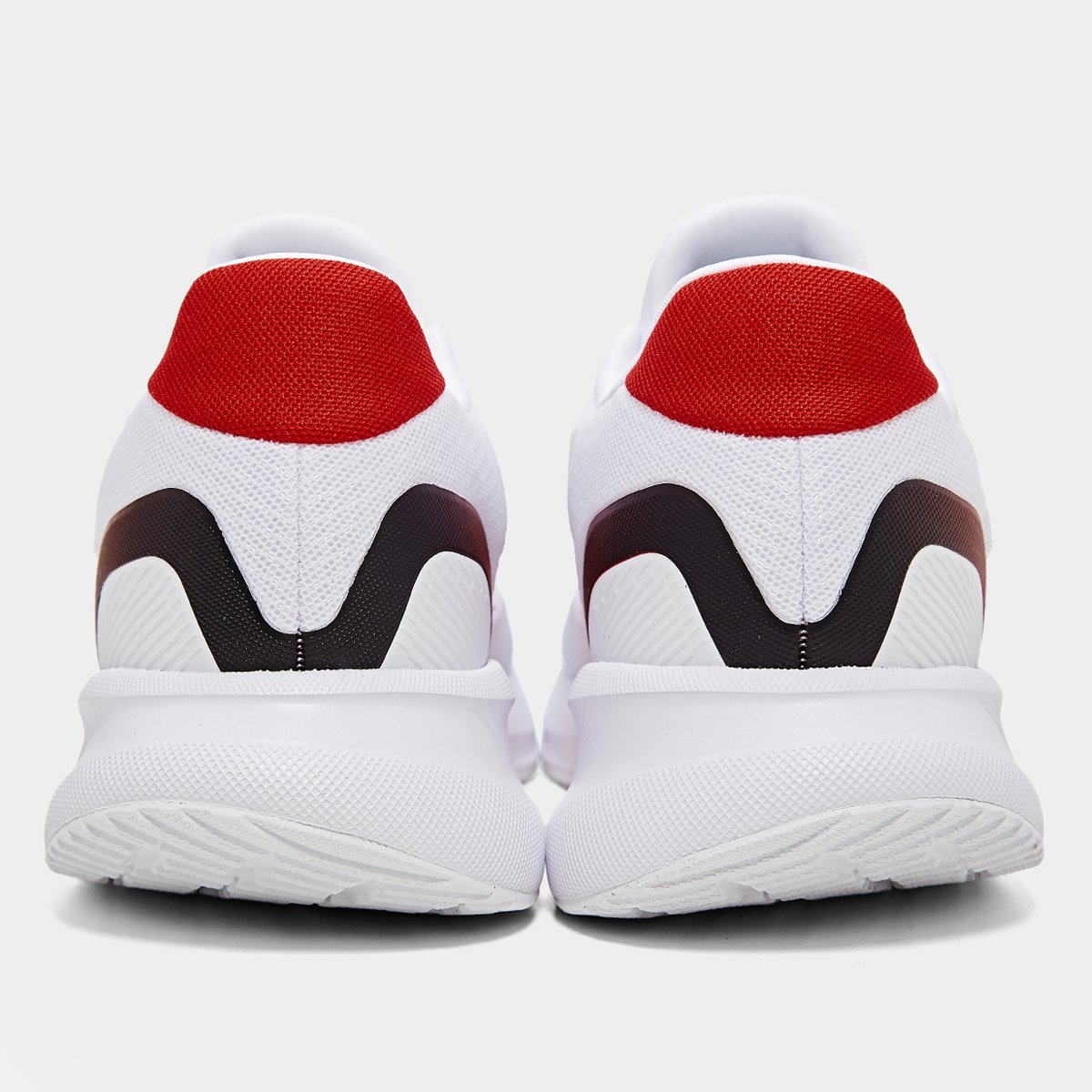 Miniatura Tênis Adidas Runfalcon 5 OPA12 Masculino Branco+Vermelho - 38