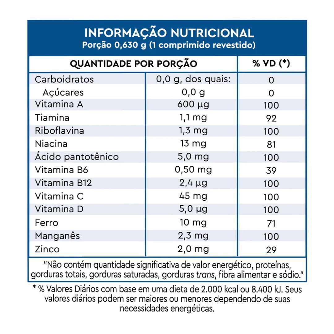 Miniatura Kit Lavitan A-Z Original Suplemento Alimentar 60 Comprimidos