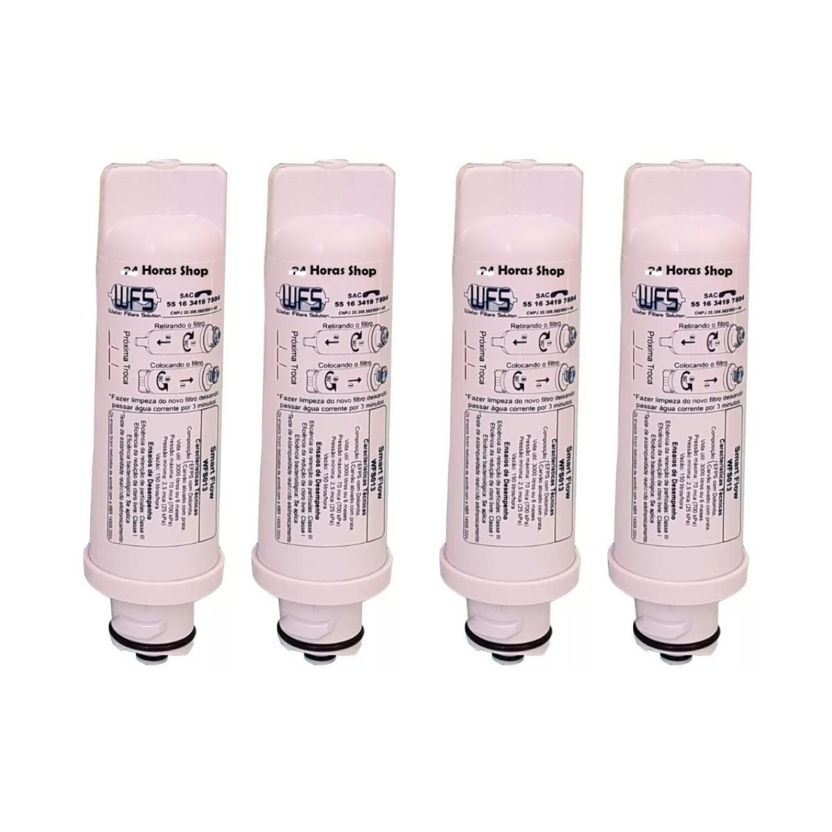 Miniatura Kit Com 4 Filtro Fine Wfs 023 Electrolux Pe11 Pe11X Pe11B