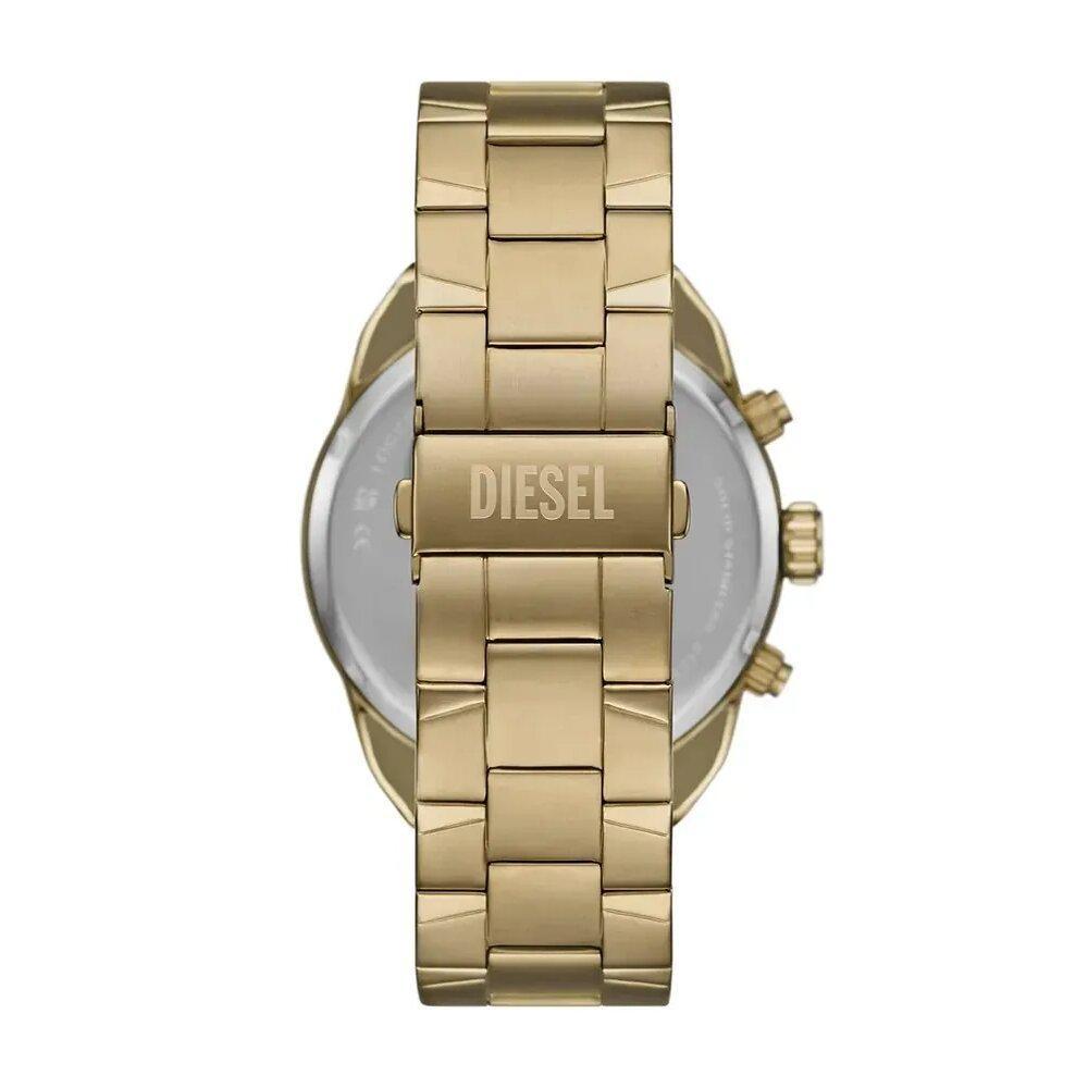 Miniatura Relógio Diesel Spiked Masculino Dourado Dz4678B1 P2Kx