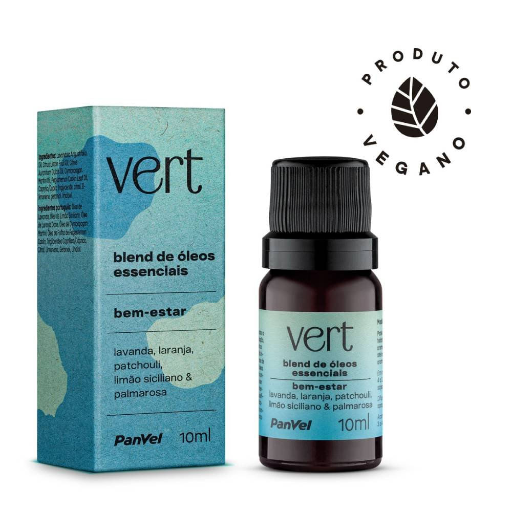Miniatura Blend Óleo Essencial Bem Estar Panvel Vert 10ml