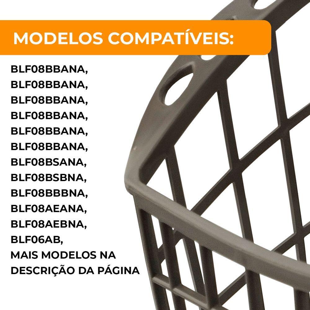 Cesto Plástico Para Talheres Lava Louças Brastemp W10370945 Único