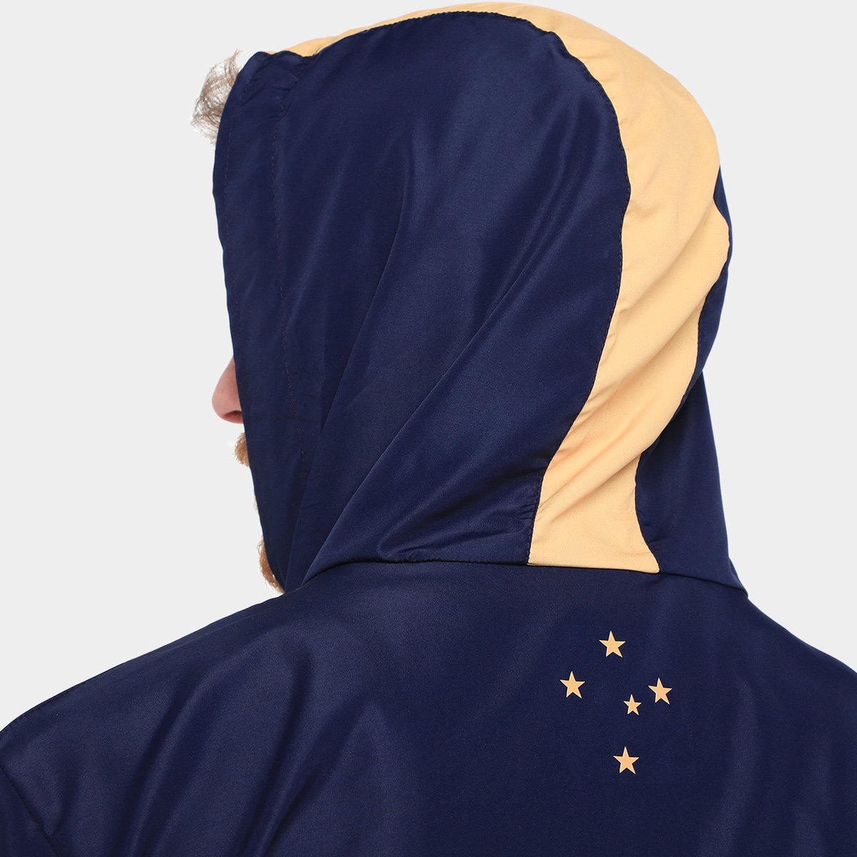 Miniatura Jaqueta Corta Vento Cruzeiro Masculina Marinho - EGG