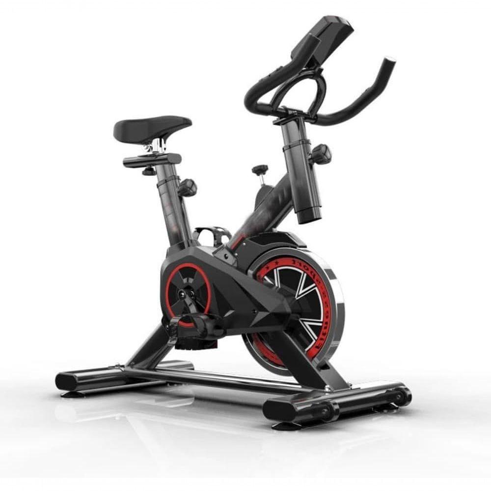 Miniatura Bicicleta Ergométrica Fitness Para Cardio E Musculação Com Base 8 Kg Inercia