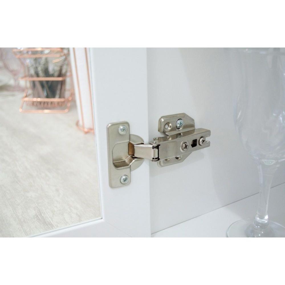 Miniatura Cozinha Modulada Completa 13pçs Torre Quente 5 Aéreos 3 Balcões Cz268 Branco - Henn