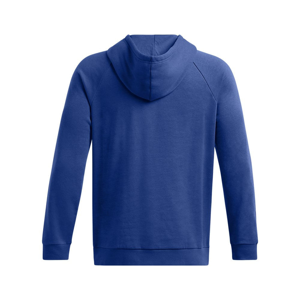 Miniatura Blusa Manga Longa de Treino Masculina Under Armour Rival Fleece G Azul