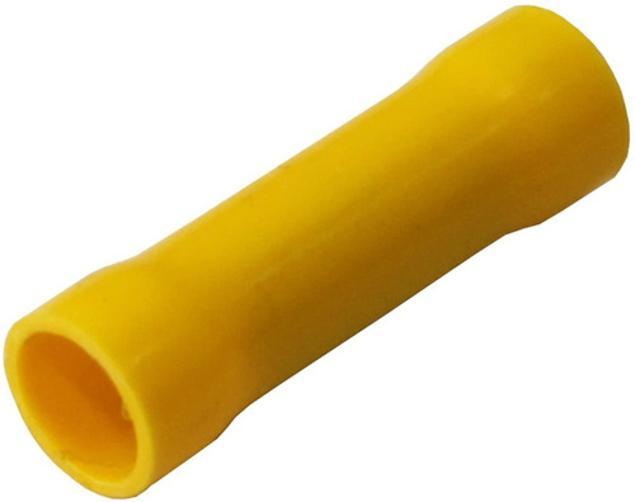 Miniatura 1000 X Terminal Luva De Emenda Isolado 4,0Mm A 6,0Mm Amarelo