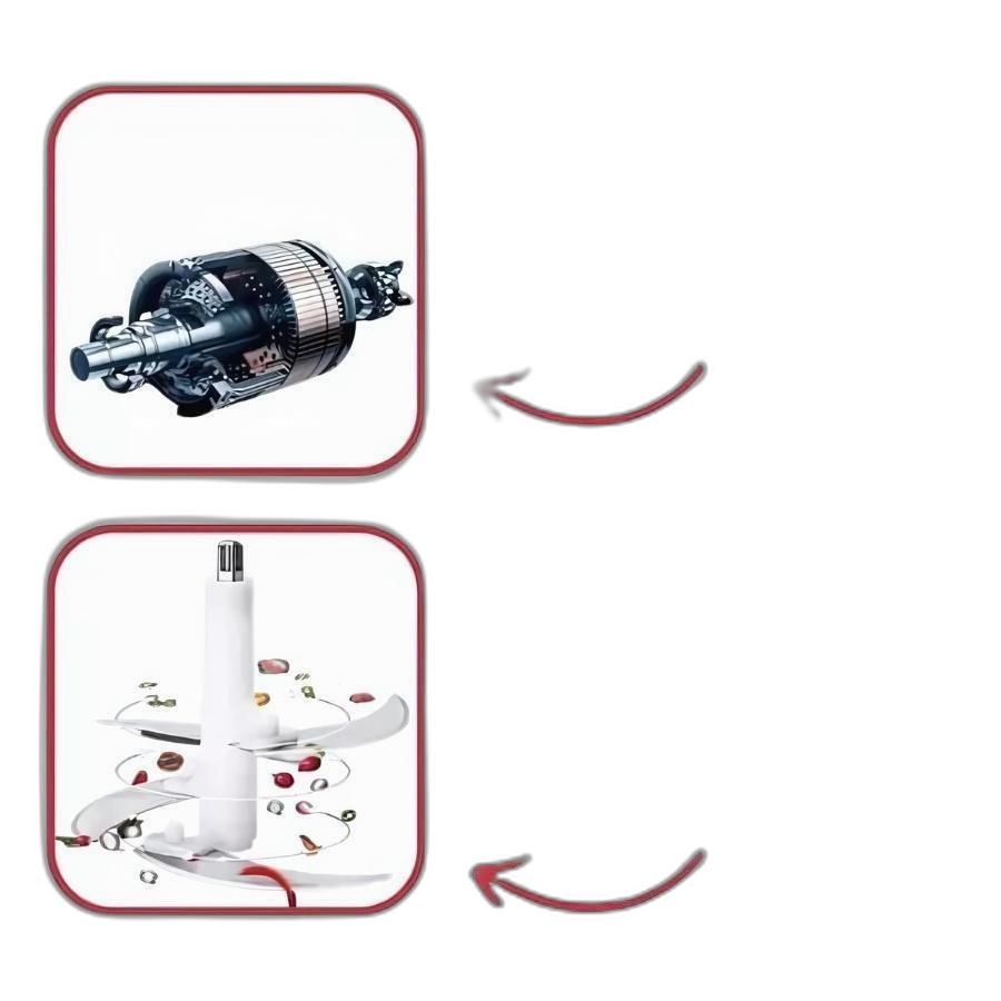 Multiprocessador Triturador Inox 2L 110V Carne, Frutas E