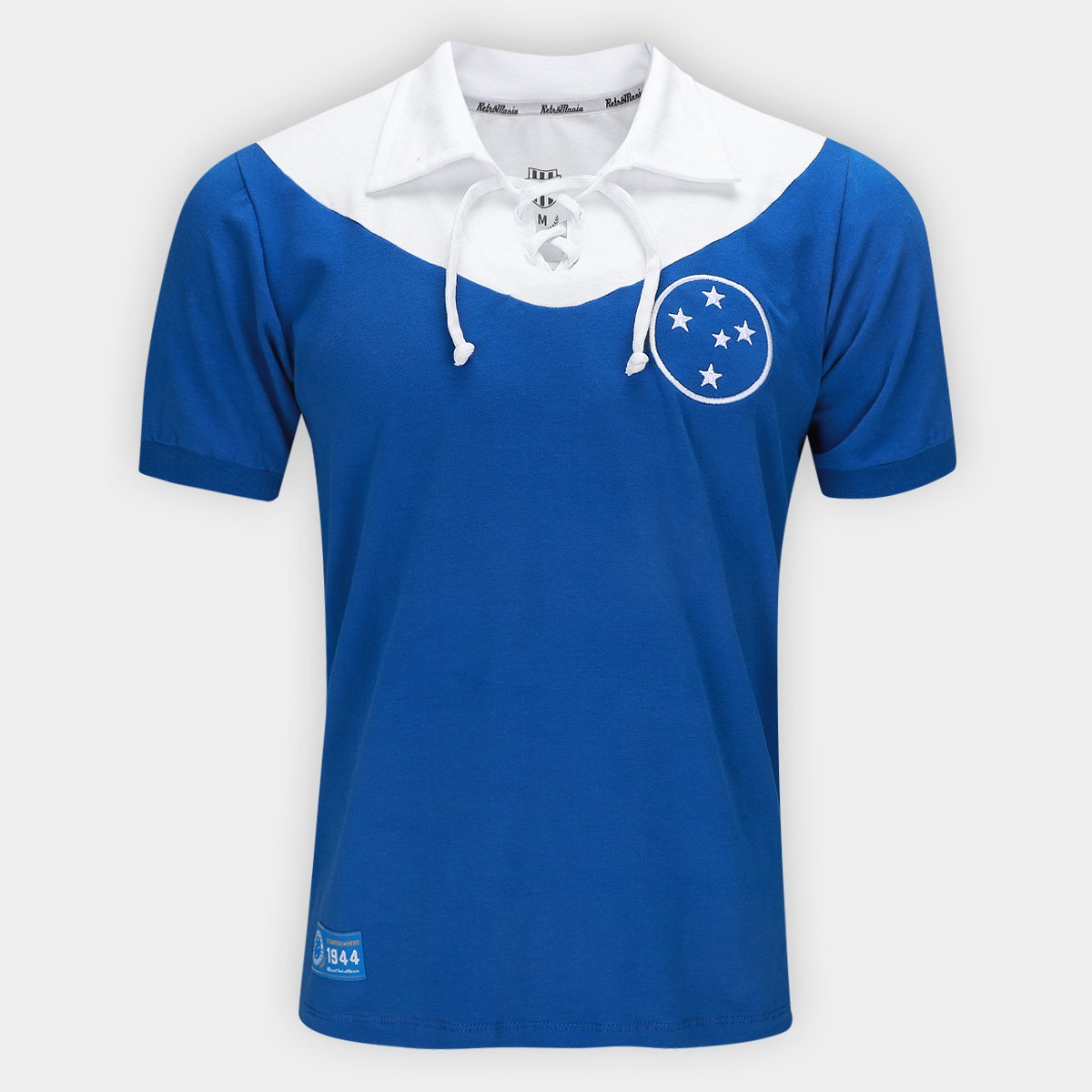 Miniatura Camiseta Cruzeiro 1944 Retrômania Masculina Azul - EGG