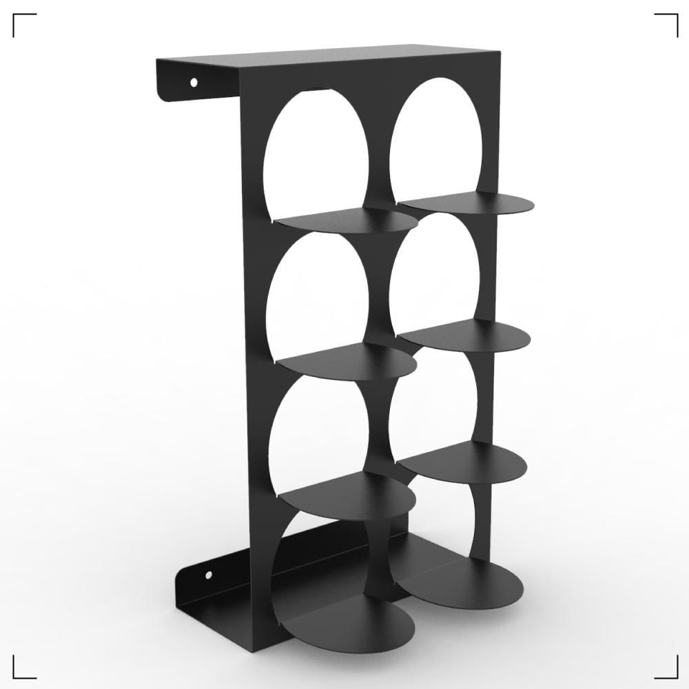 Miniatura Sapateira De Entrada SupSu Floop E Organizadoras - Preto