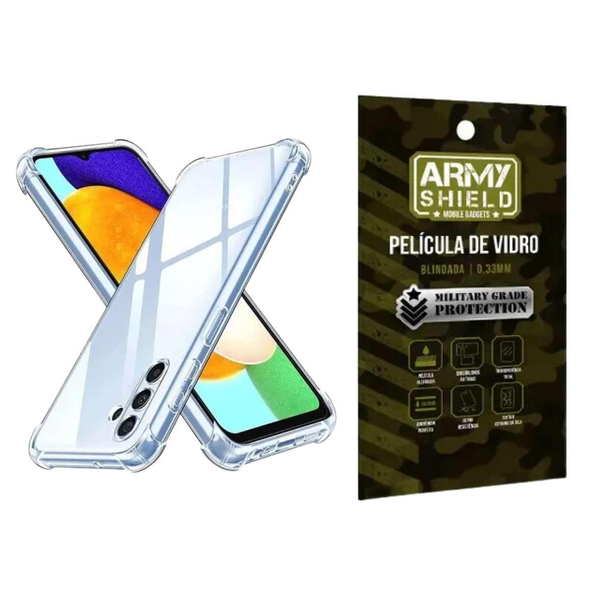 Miniatura Capa Capinha Samsung Galaxy A55 + Pelicula De Vidro 3D