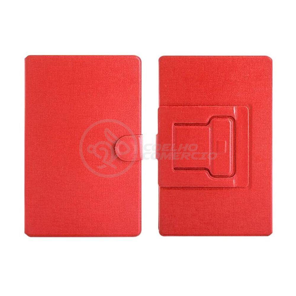 Miniatura Lupa Ampliadora Tela De Celular Portátil Dobrável Vermelho