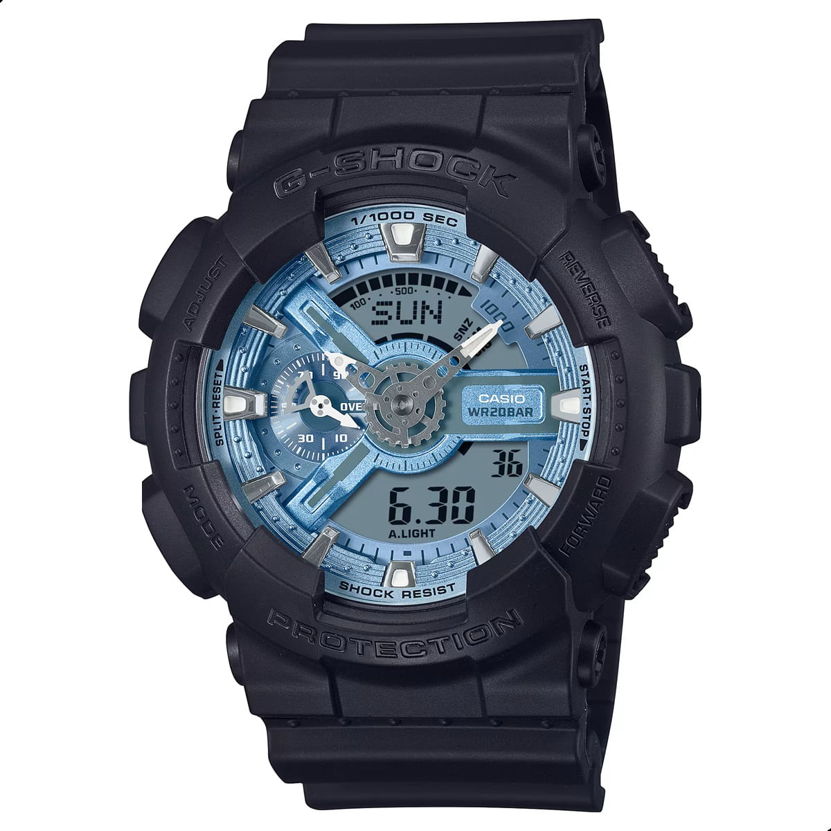 Relógio Masculino Casio G-Shock Azul GA-110CD-1A2DR