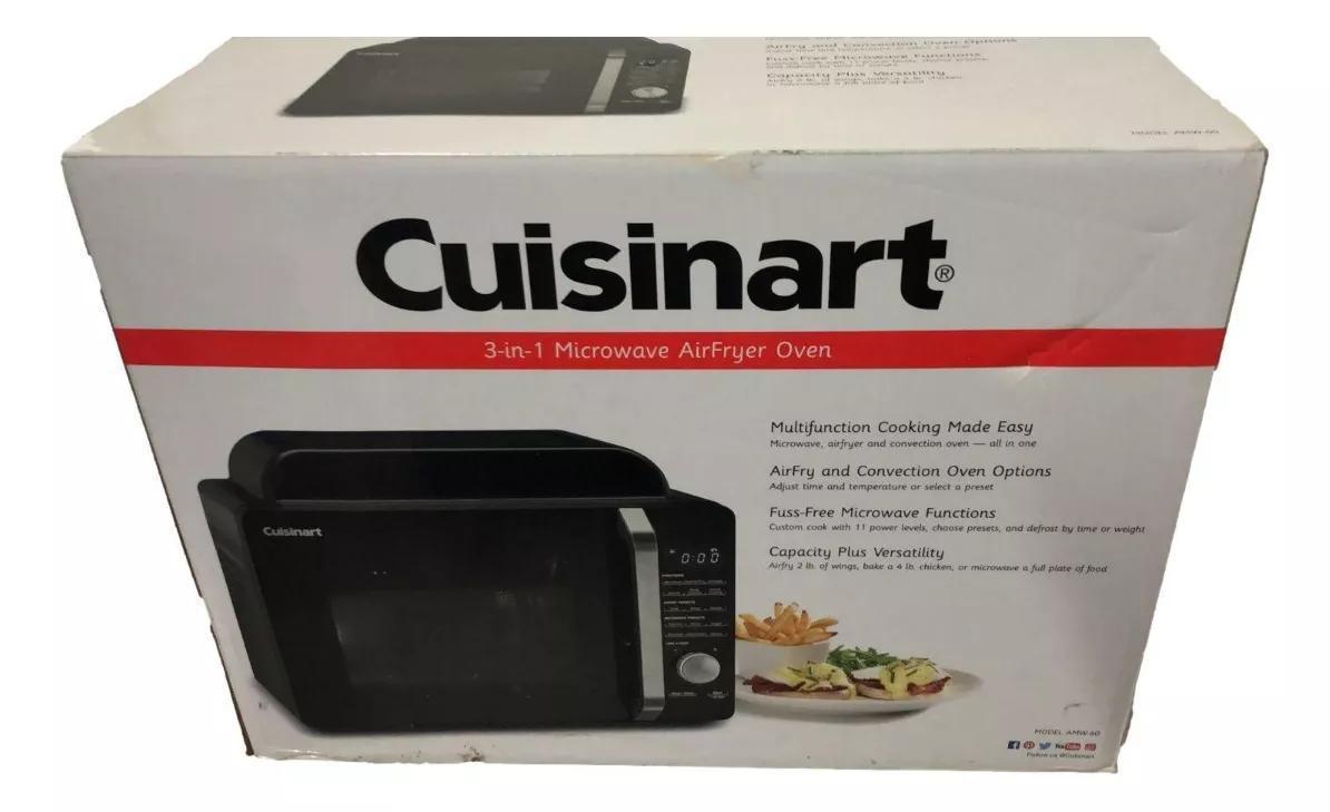 Cuisinart Forno Microondas Com Airfry 3 Em 1 - 1500W Preto
