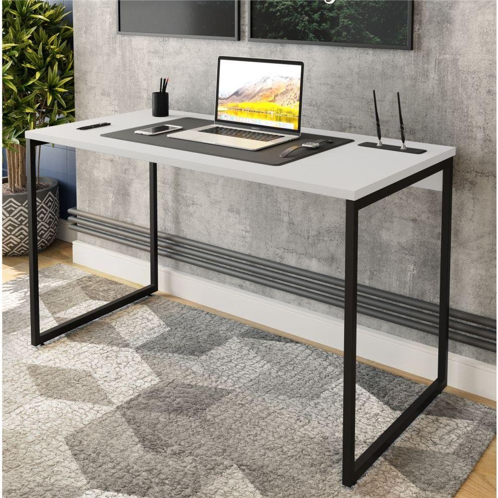 Jogo De Escritório Mali Branco Preto