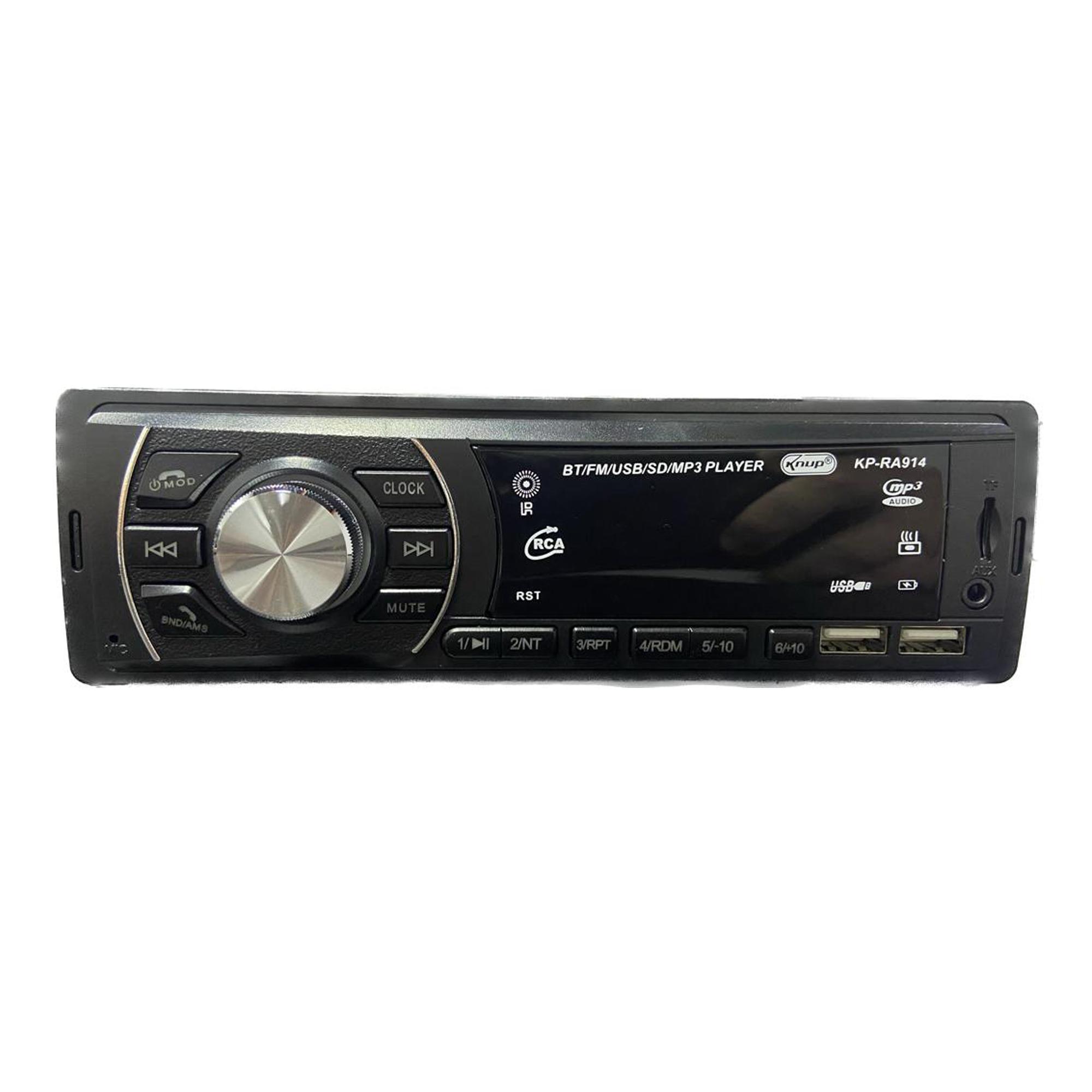 Miniatura Som Automotivo Rádio Bluetooth Mp3 Usb Micro Sd Auxiliar P2