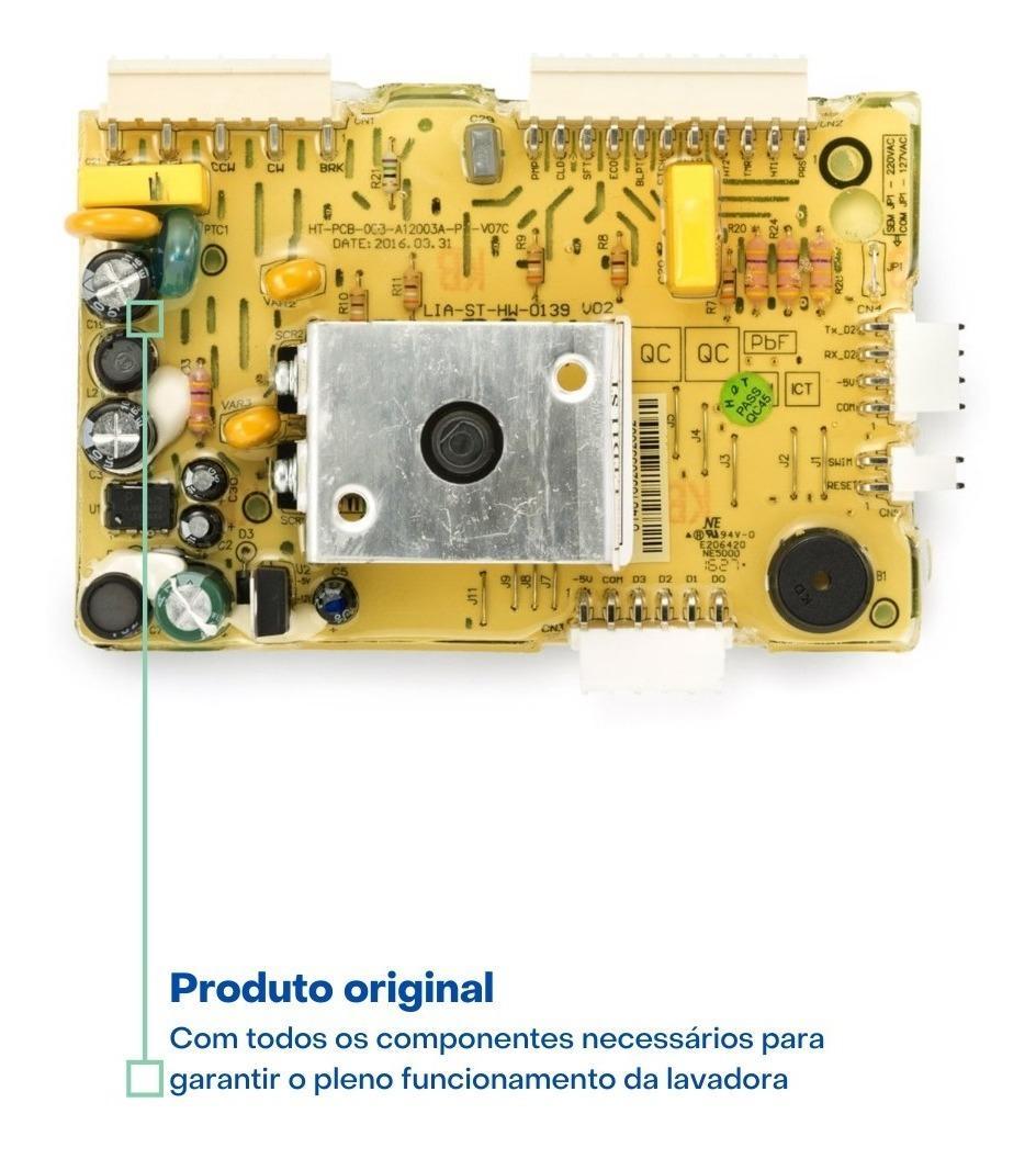 Miniatura Placa De Potência Da Ltd15 Electrolux 15Kg 70203330 Original