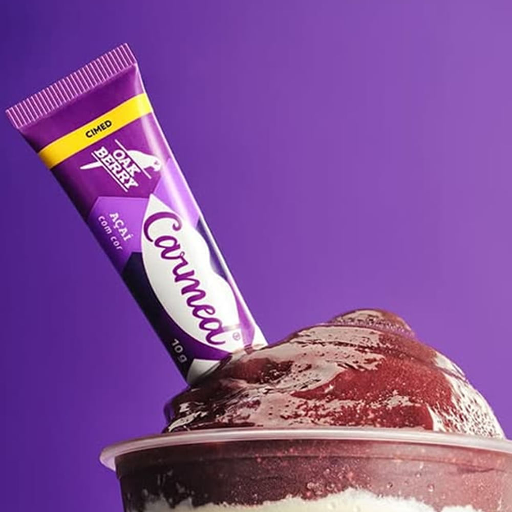 Hidratante Labial Carmed Açaí Efeito Gloss com Cor 10g