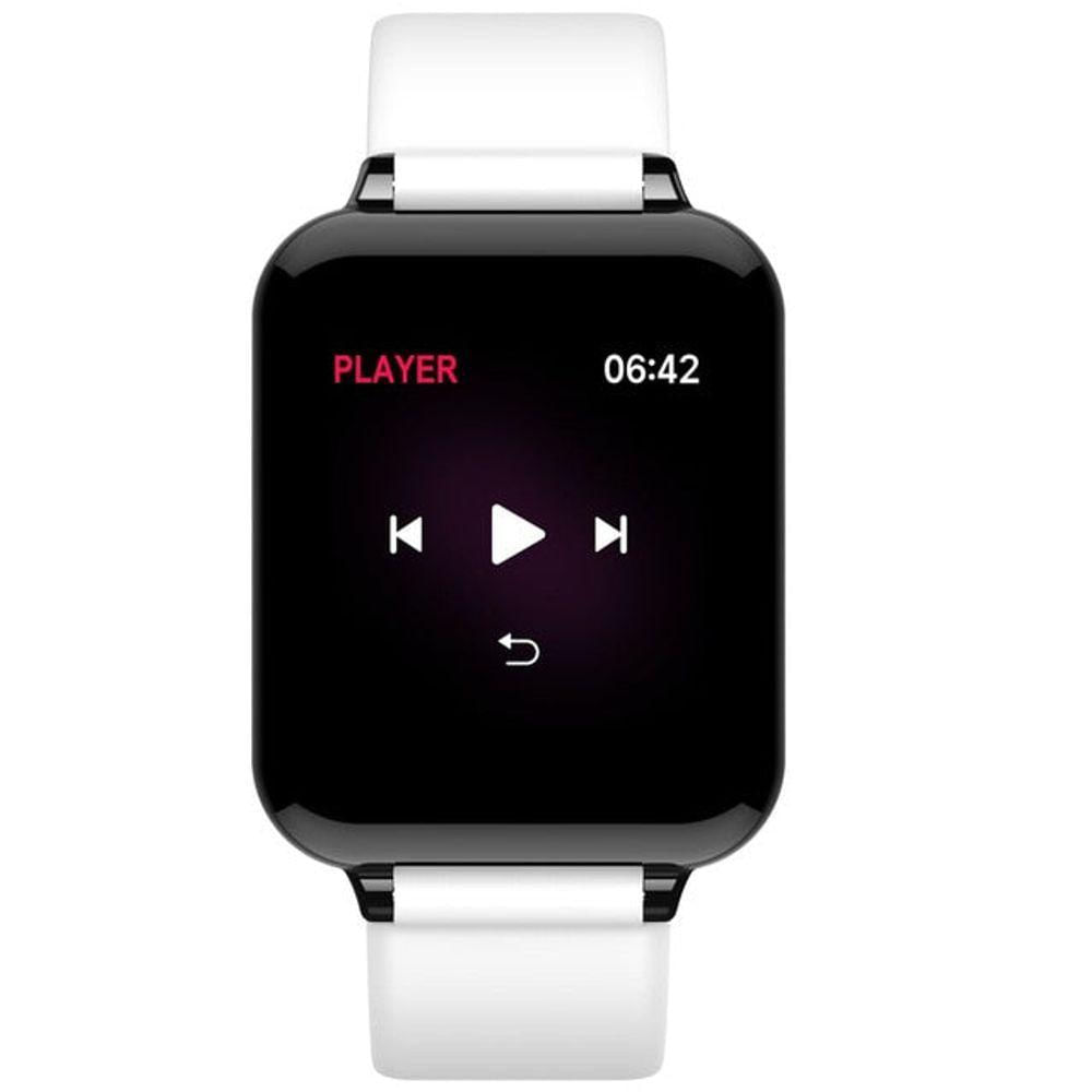 Miniatura Smart Watch Relógio Inteligente B57 Band Hero 3 Sports Branco