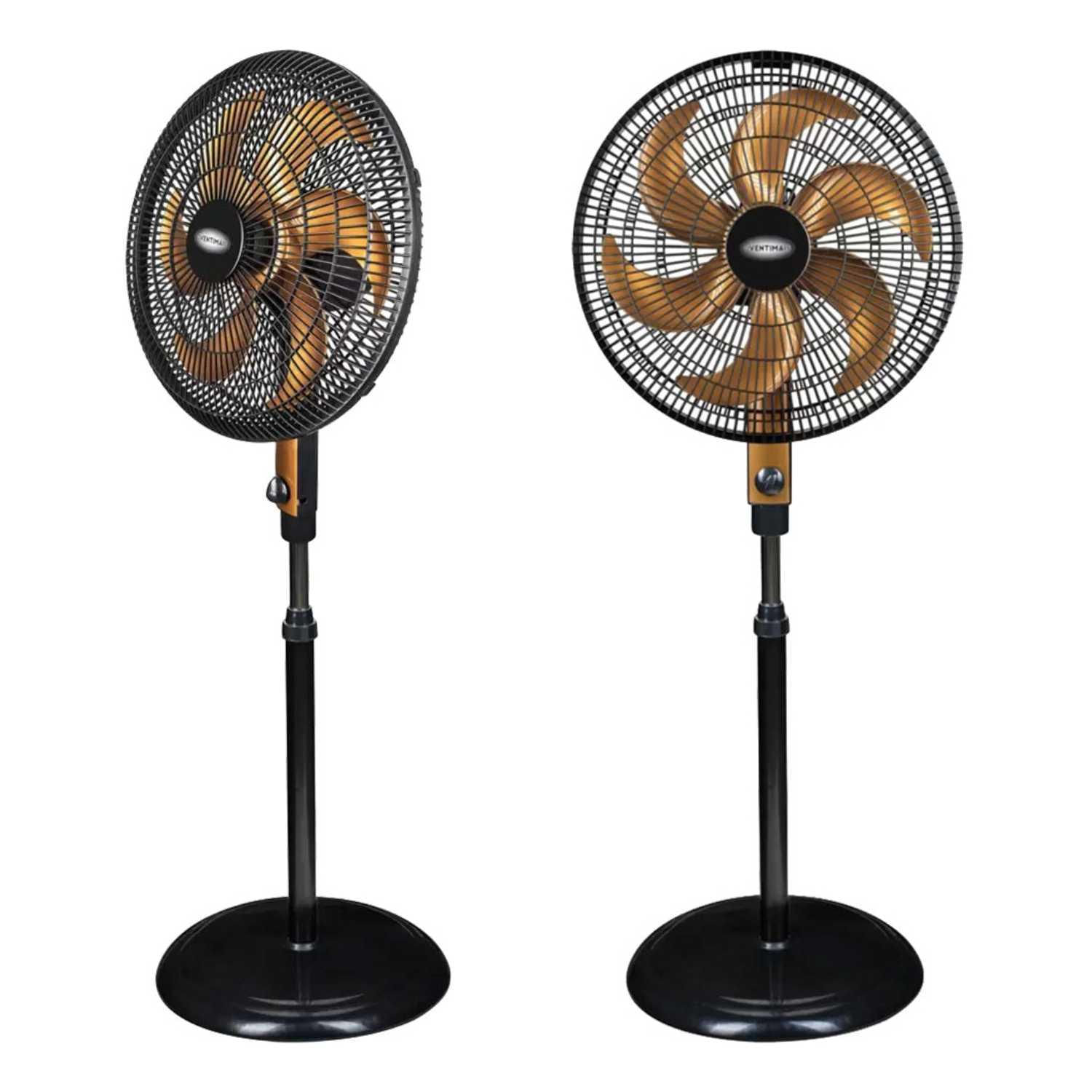 Ventilador Coluna Pedestal Grande 40Cm Chão Altura Regulável